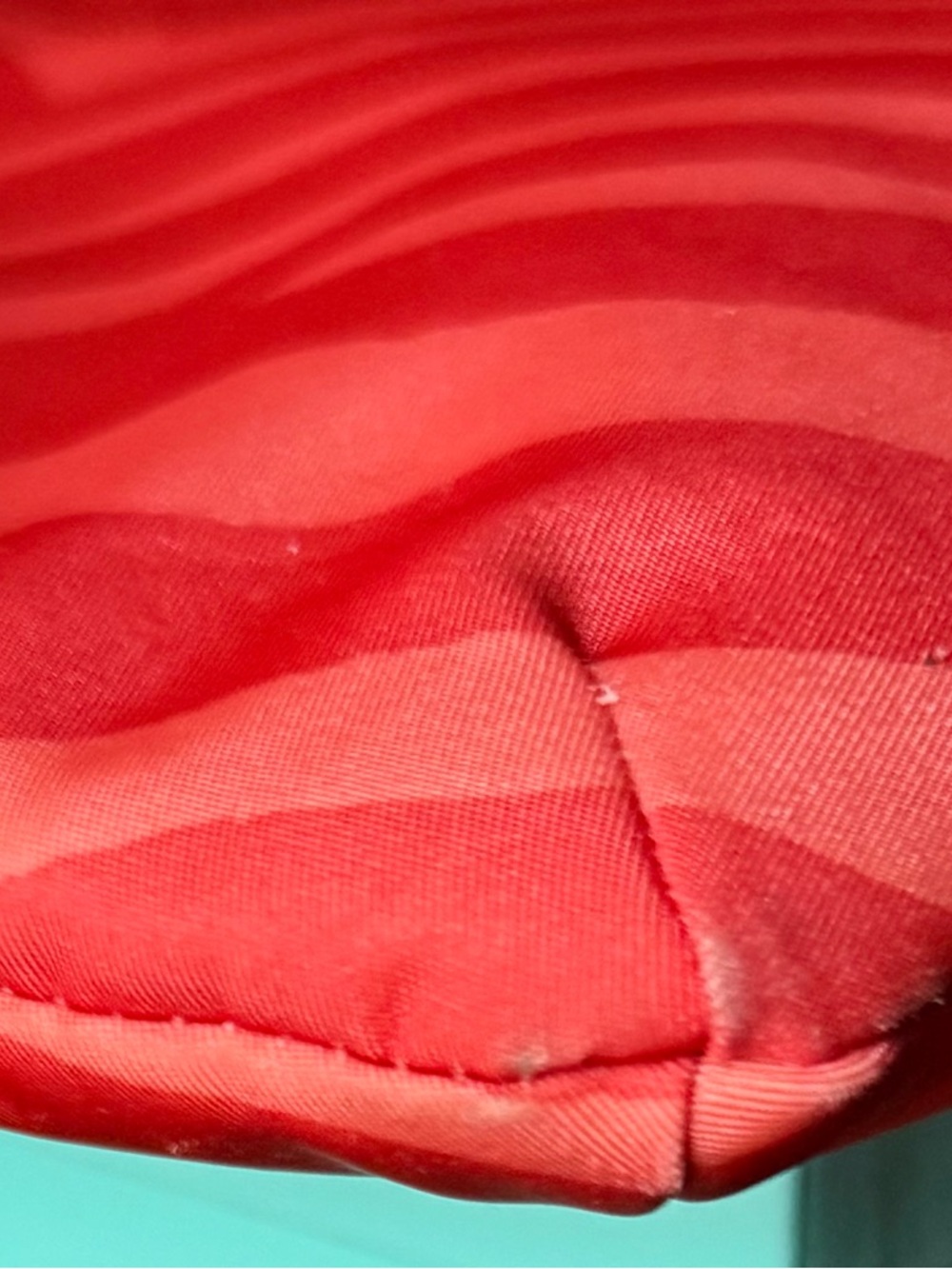 Coach Devin Zebra Pattern Nylon Crossbody Bag F77541 - Picture 12 of 13